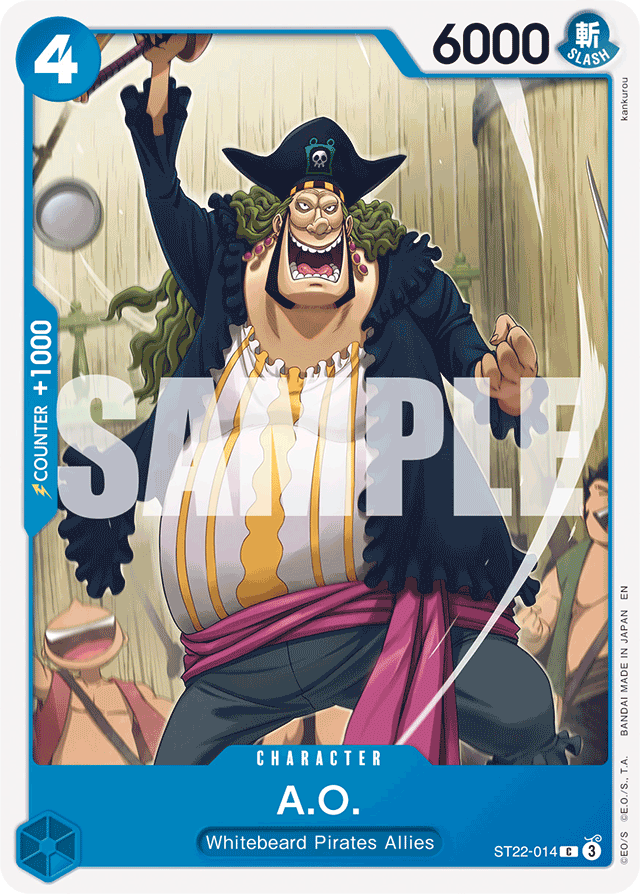 A.O. ST22-014 card, Ace & Newgate
