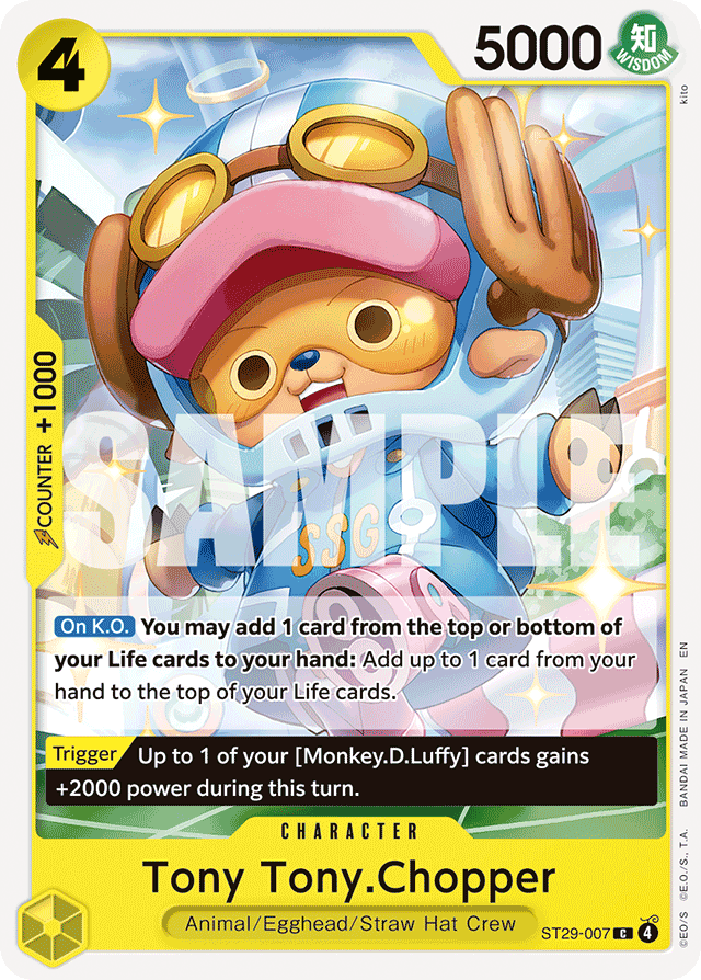 Tony Tony.Chopper ST29-007 card, Egghead