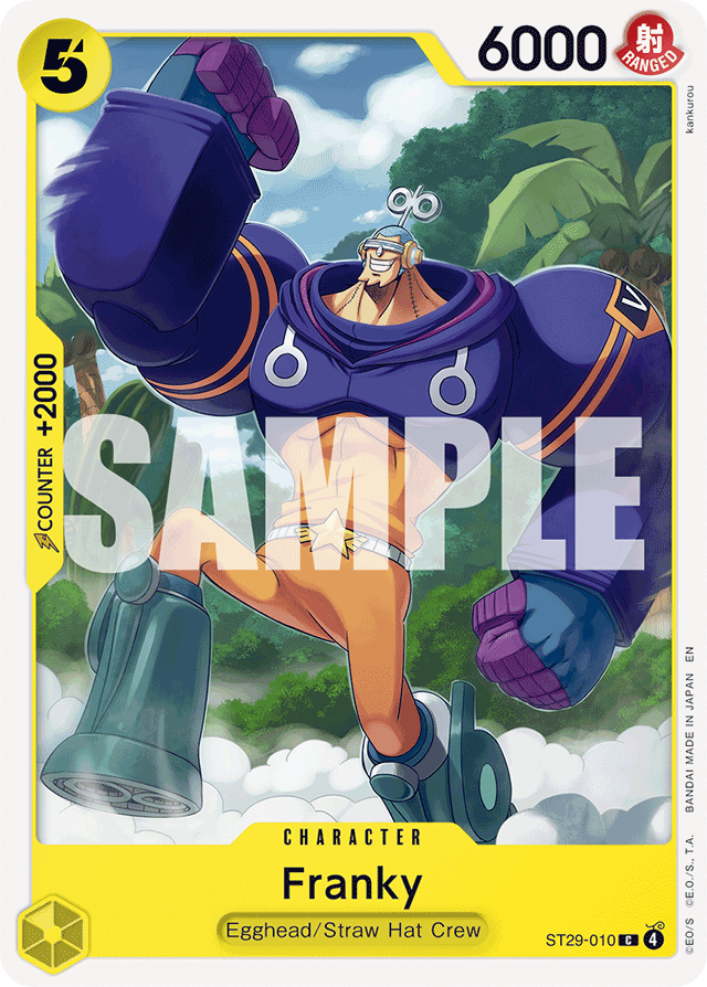 Franky ST29-010 card, Egghead