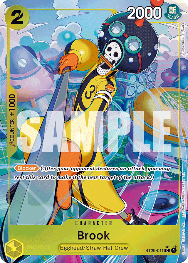 Brook ST29-011 Full Art card, Egghead
