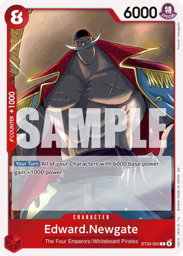Edward.Newgate ST30-003 card, Luffy & Ace